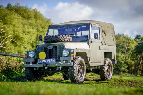 Land Rover Series 3 Lightweight Soft Top Military 1973 Ex Se SOLD