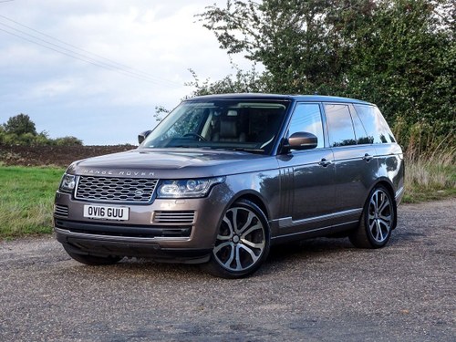 2016 Land Rover RANGE ROVER For Sale