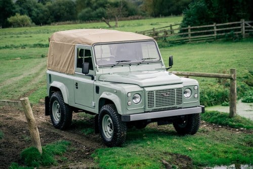 2007 Land Rover Defender 90 Heritage Edition Soft Top SOLD