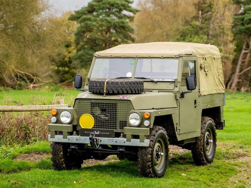 Land Rover Series 3 Lightweight Soft Top Military 1984