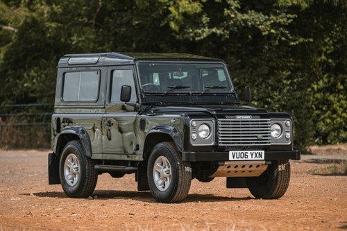 2006 Land Rover Defender 90 XS TD5 Station Wagon For Sale by Auction