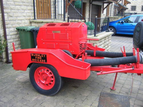 1954 Land Rover Coventry Climax Fire pump trailer SOLD