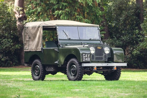1950 Land Rover Series I 80" For Sale by Auction