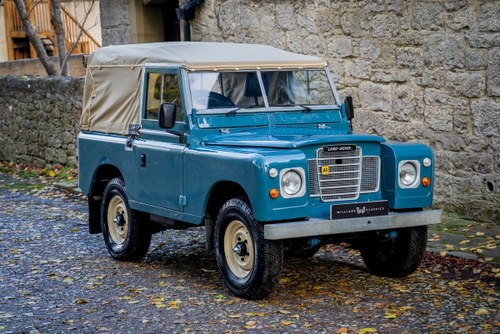 1983 Land Rover Series 3 88" Soft Top Galvanised Chassis & Bulkhe SOLD