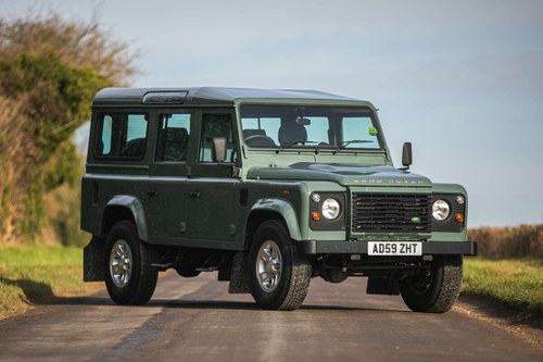 2010 Land Rover Defender 110 County - 15,623 Miles  Previous For Sale by Auction