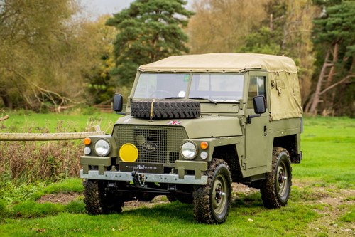 Land Rover Series 3 Lightweight Soft Top Military 1984  SOLD