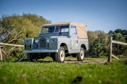 Land Rover Series 2 1958 Early Example with PTO Nut & Bolt R SOLD