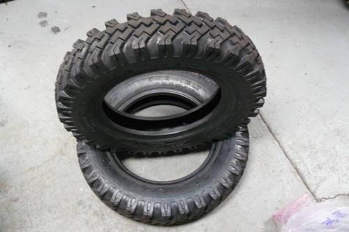 LAND ROVER TYRES 600-16 and 750-16 For Sale