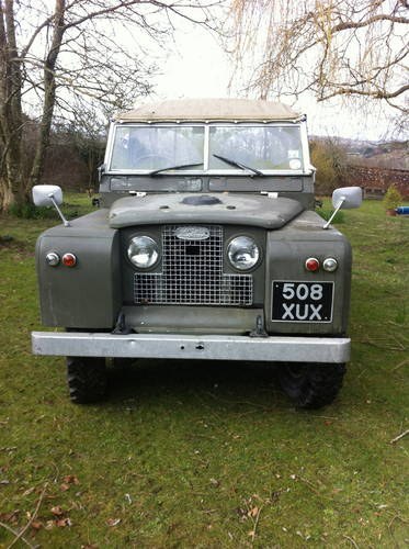 Land Rover Series 2A Canvas Top SOLD