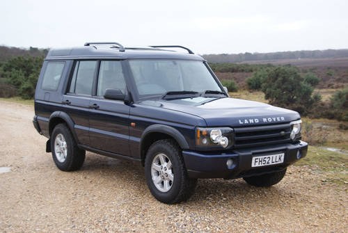 2002 Land Rover Discovery Para alugar