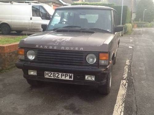 1990 Range rover classic 3.9 manual SOLD