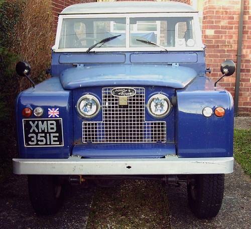 1967 Land Rover IIA petrol SWB Tax Exempt VENDUTO