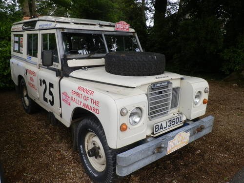 1973 Land Rover 2.25 Diesel Dakar rally competitor SOLD