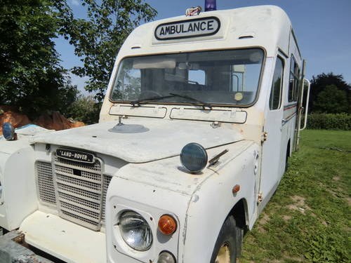 1972 Ambulance 109 built for the Brits Red cross SOLD