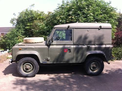 1987 LHD Land Rover 90 ex MOD Military and Sankey SOLD