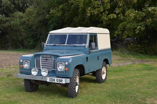 1977 Iconic Series 3 Land Rover 88" SIII SOLD