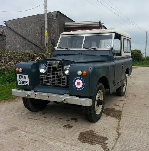 1967 Land Rover Series 2a 88" Diesel SOLD