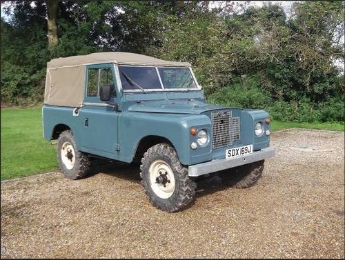 1971 Stunning Classic Land Rover Series 2A SOLD