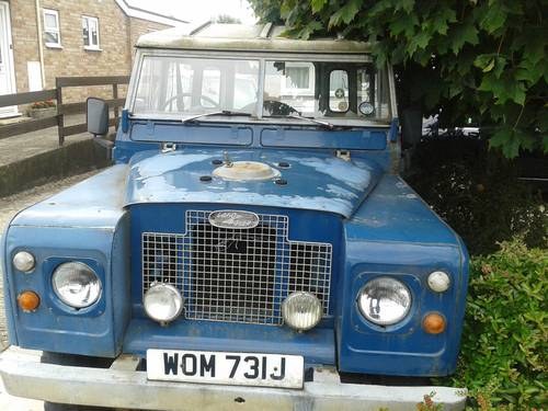1971 PRICE REDUCED Tax Exempt SWB SIIA Land Rover VENDUTO