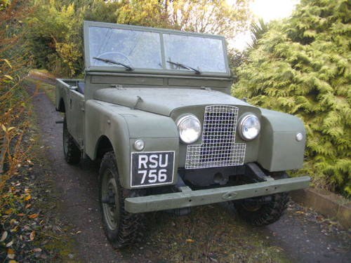 1956 Land Rover Series 1   88" SOLD