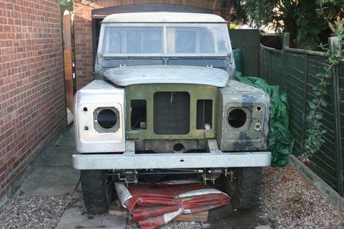 1972 Land Rover Series 3 SWB project SOLD