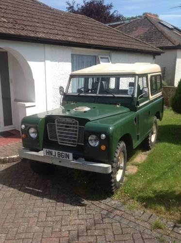 1975 Land Rover Series 3 88" 2286cc heavy oil SOLD