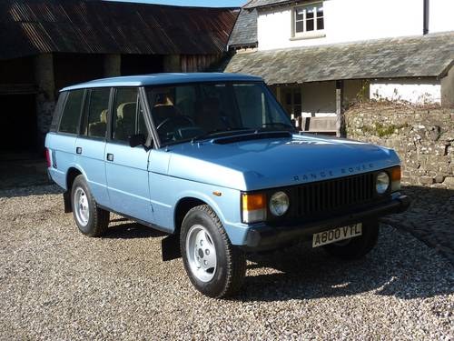 1984 Range Rover 4 door - super original condition SOLD