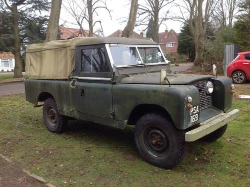 1958 Landrover Series 2 109 Truckcab SOLD