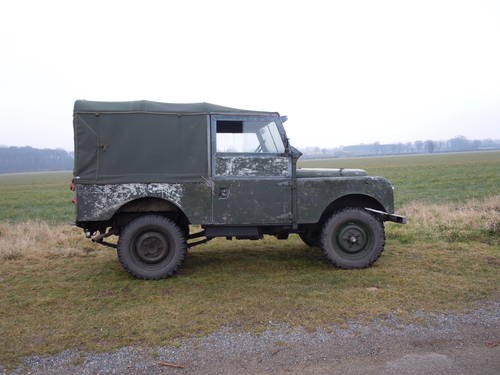 1955 86" Land Rover SOLD