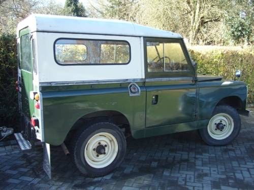 1966 Landrover Series 2a SOLD