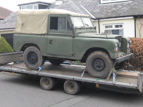 1982 Ex military SWB Landrover s111 project SOLD