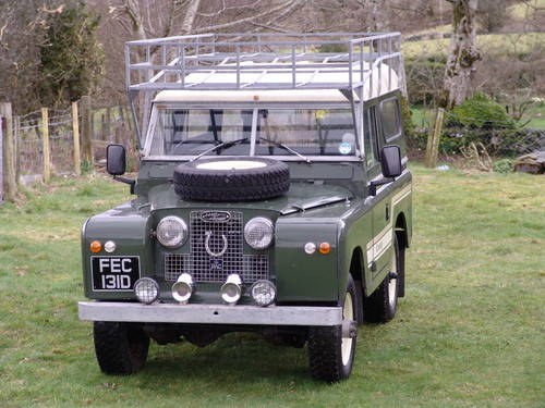 Land Rover Series 2A SWB 1966 VENDUTO