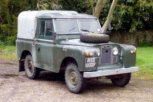 1967 Landrover Series 2a 88" 2.25 petrol SOLD