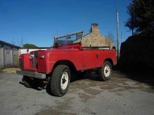 1959 Early Series 2 land rover. petrol. SOLD