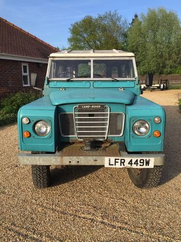 1981 Land Rover Series 3 w/ 200TDi engine & Glav Chassi SOLD
