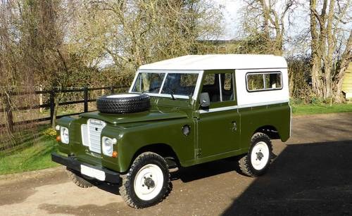 1982 Land Rover series 3 petrol SOLD
