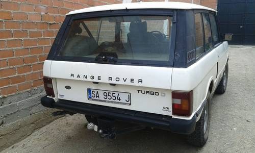 1990 Range Rover Classic 2-Door Left Hand Drive in Spai SOLD
