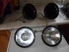 1958 Series 2 land rover headlights new never used SOLD