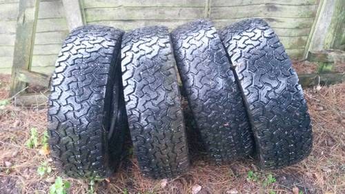 BF Goodrich ALL Terrain T/A 265/75/R16 set of 4 tyres In vendita