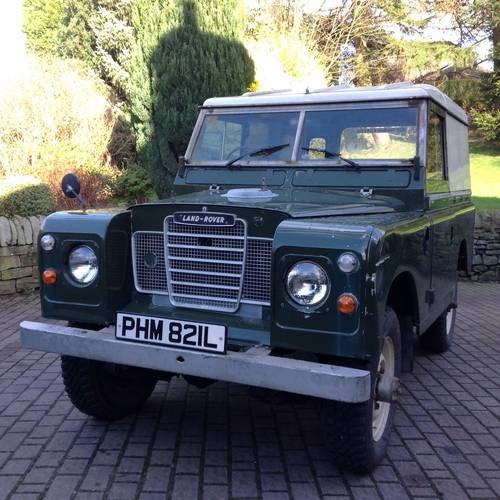 Landrover series 3 1973 petrol £4495 ono SOLD