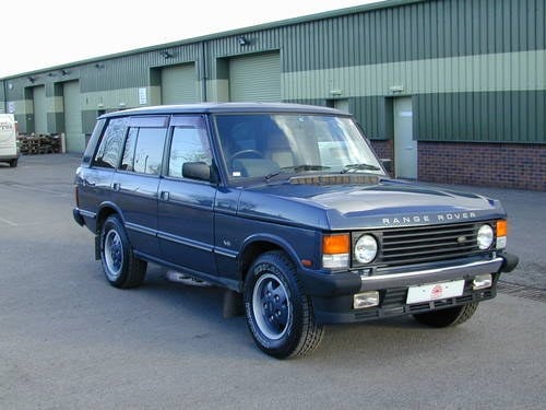 1993 RANGE ROVER CLASSIC 4.2 LSE RHD - COLLECTOR QUALITY  For Sale