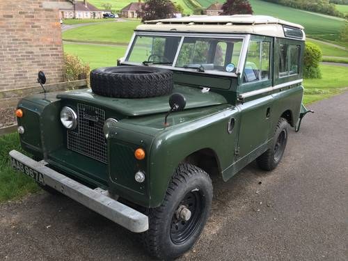 1963 Landrover Series 2a 88" Station Wagon SOLD