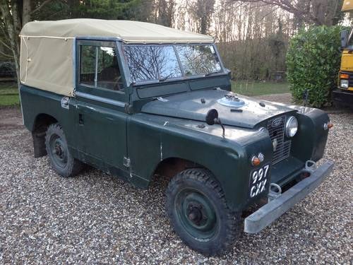 1960 Wanted Land Rover Series 2 from 1958-1965
