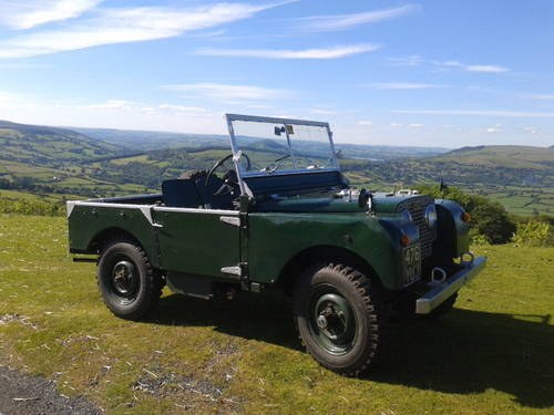 1952 Landrover 80 inch series one SOLD