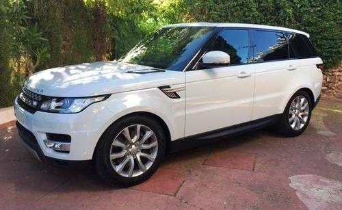 2017 New LHD Range Rover Sport in Spain In vendita