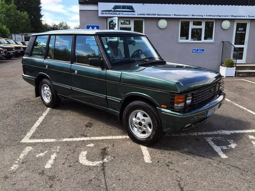 1994 LHD Range Rover LSE 4.2i Soft Dash with Brooklands Body For Sale