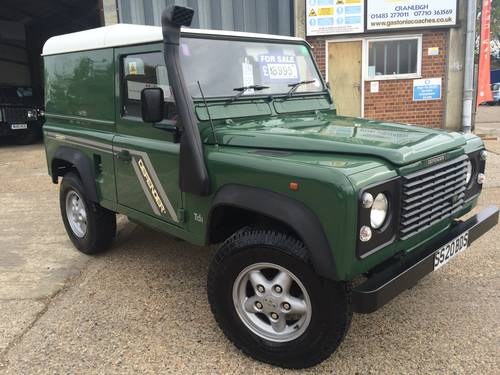 1999 land rover defender 90 300 tdi hard top only 86000 miles For Sale