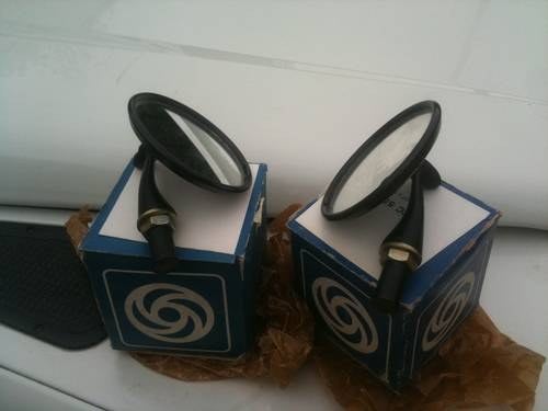 1970 Range Rover Classic Bonnet Mirrors Wingard New Old Stock Kaufen Bei