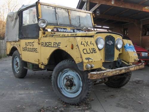 1952 1953 Land Rover Series One Minerva Recovery Truck SOLD