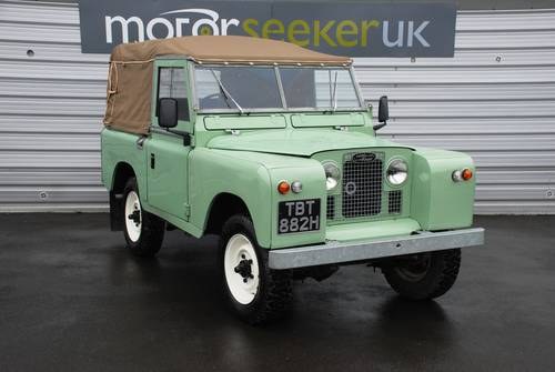 1970 Land Rover Series IIA 2.5 2A SWB 88 £17k spent full nut&bolt For Sale